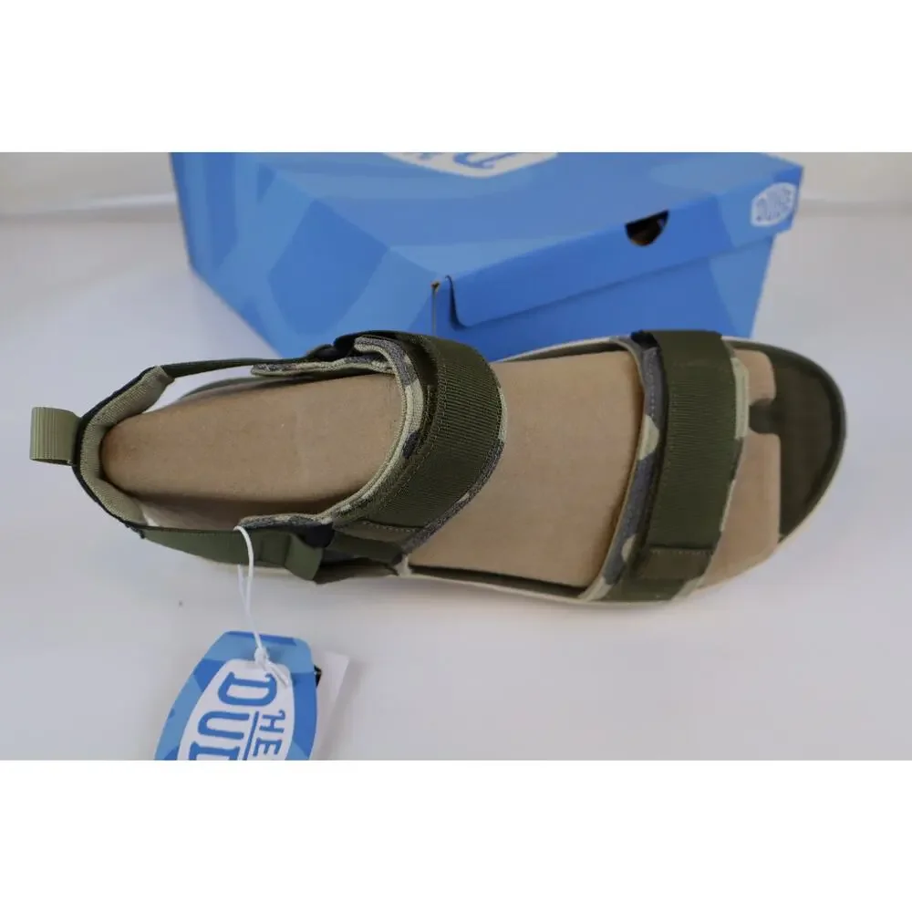NEW Hey Dude Carson Sandals Sport Mode Men's Green Camo Outdoor Size 13